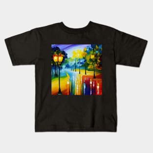 Street Lamps Kids T-Shirt